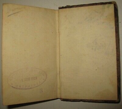 10806.Antique Franch Book: Alexis Piron. Oeuvres choisies. Tome premier. Paris, 1817