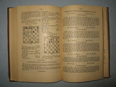 10829.Antique Nederlands Chess Magazine «Tijdschrift». 1929. Complete set
