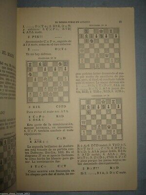 10924.Antique Spanish Chess Book: Ruben Fine. El medio juego en ajedrez.Argentina.1962