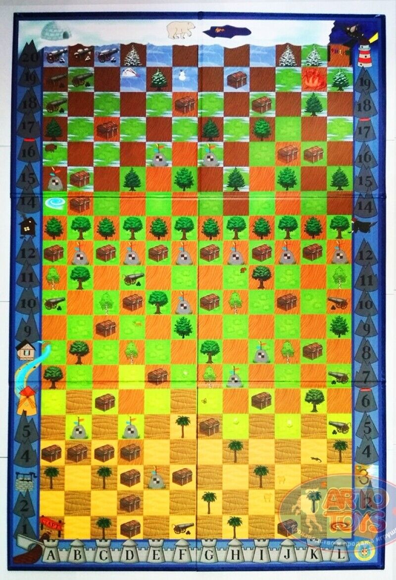 10993.Chess Board Game: Chess Race in the Forest