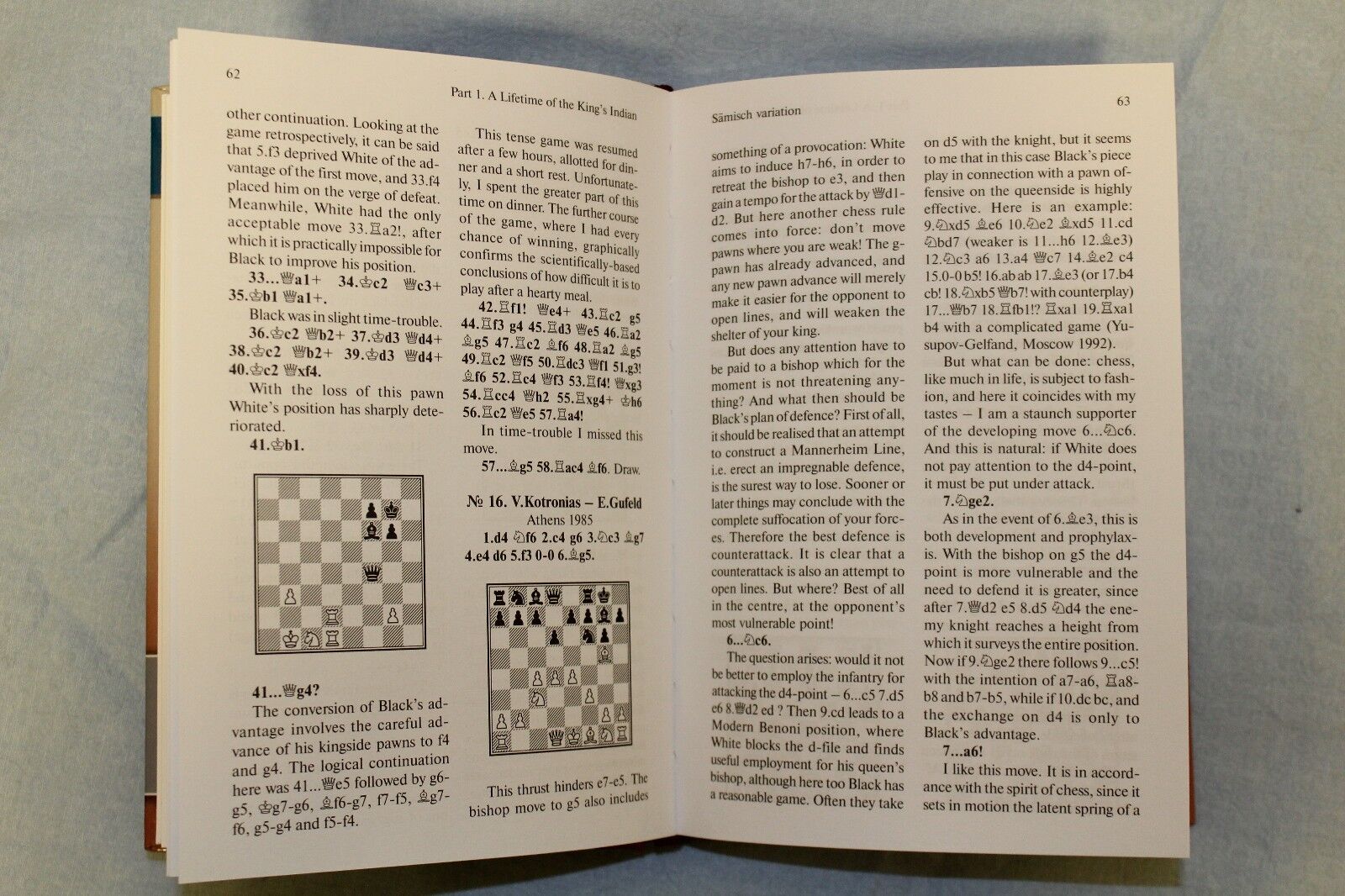 11030.Chess Book The Art Of the King's Indian. Oleg Stetsko and Eduard Gufeld