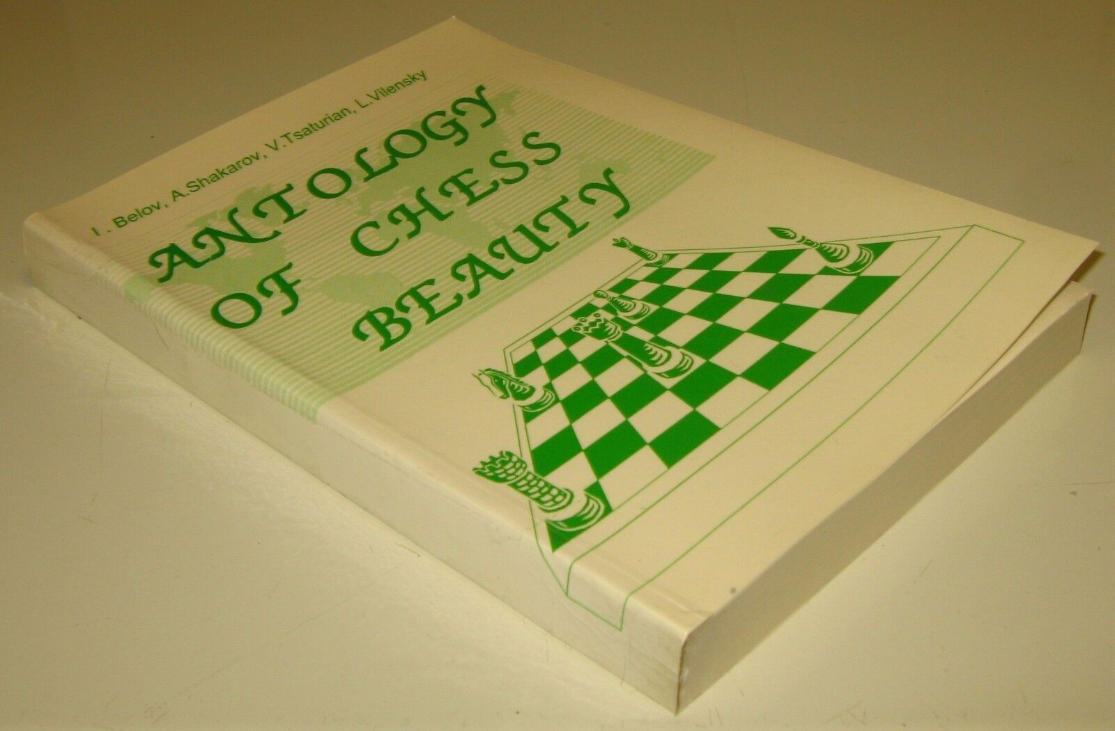 11056.Chess Book: Belov, Shakarov, Tsaturian. Anthology of chess beauty. 1996