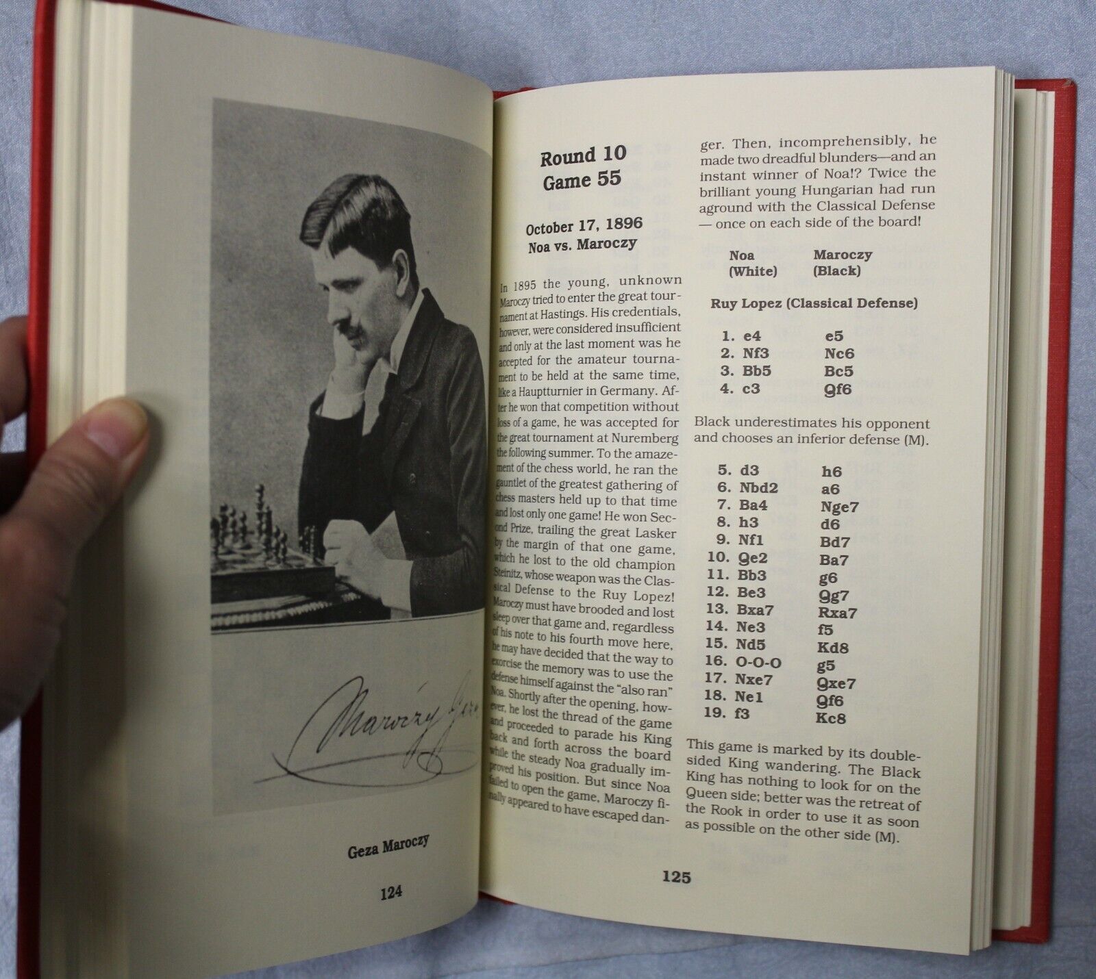 11059.Chess book: Budapest International Chess Tournament in Hungary 1896,Yorklyn,1994
