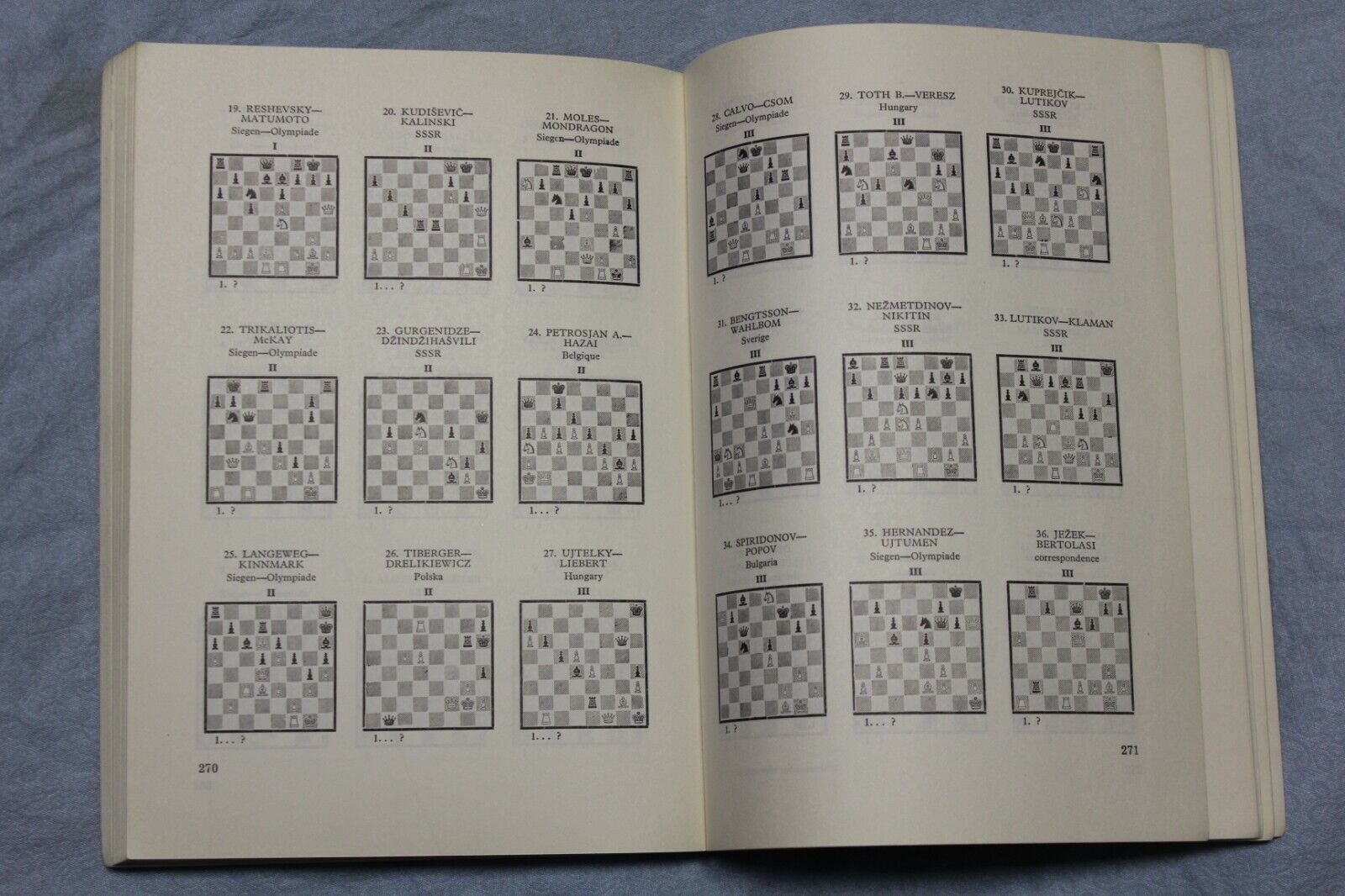 11117.Chess Book: signed by Yudovich, Chess Informant, Beograd 1971
