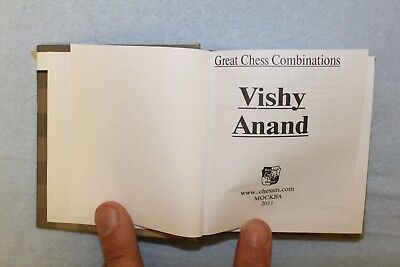 11169.Chess Minibook: A.Kalinin. Vishy Anand. Great Chess Combinations. 2011
