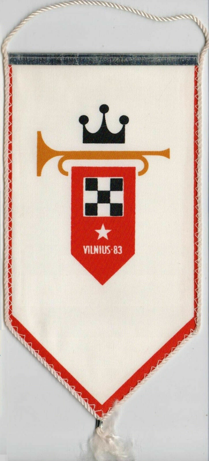 11230.Chess Vilnius-83: Pennant, Program of chess competitions and Invitation