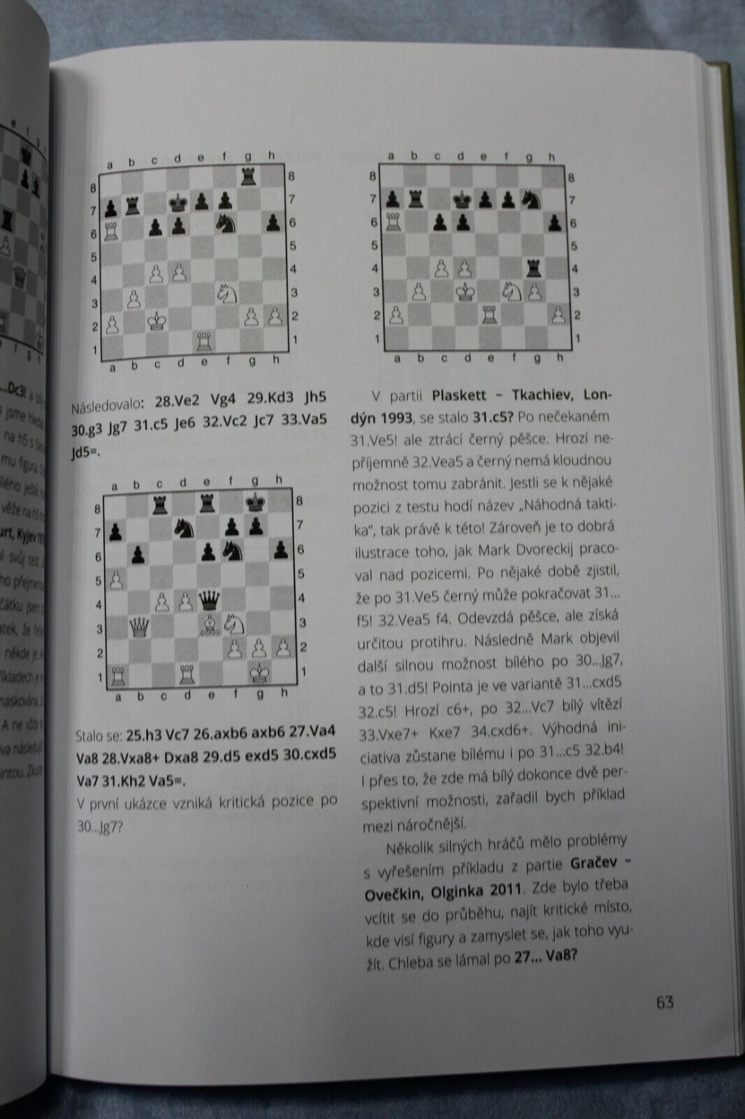 11260.Czech Chess Book: Cernobila Magie, 2019 M. Kanopka