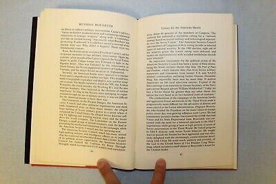 11303.From Arbatov’s Library. Signed by Author. Russian Roulette. Arthur Macy Cox.1982