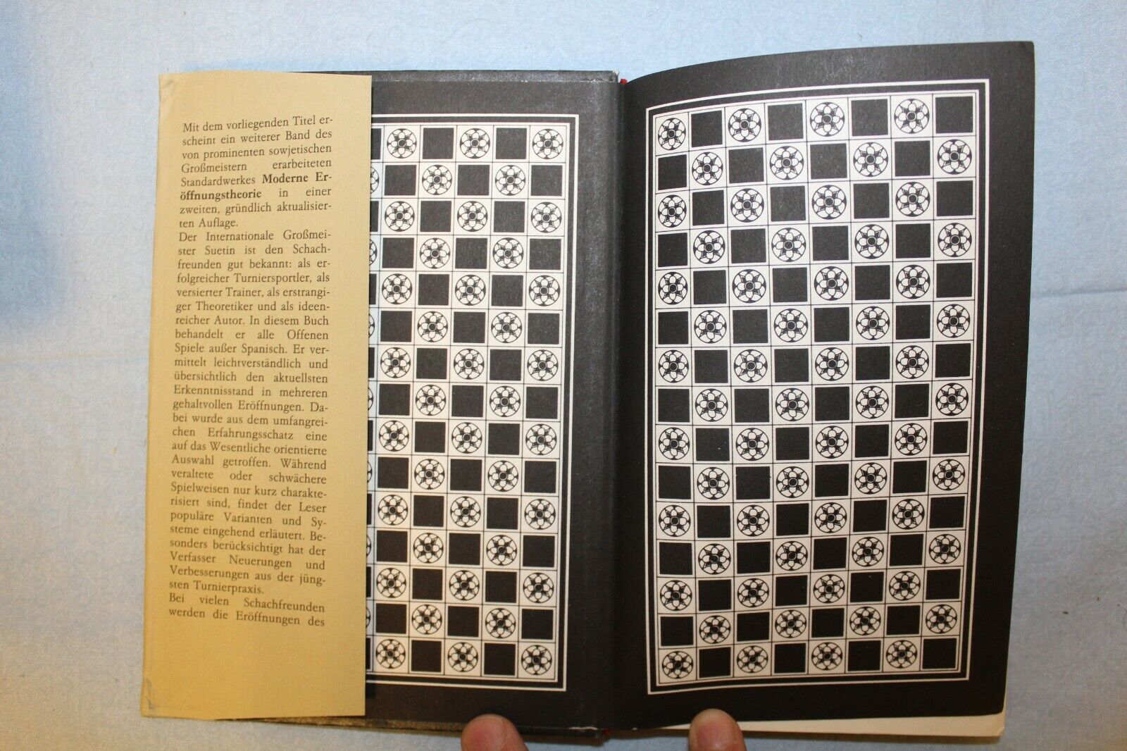 11310.German Chess Book Signed by Suetin to Polugaevsky. Russisch bis Konigsgambit