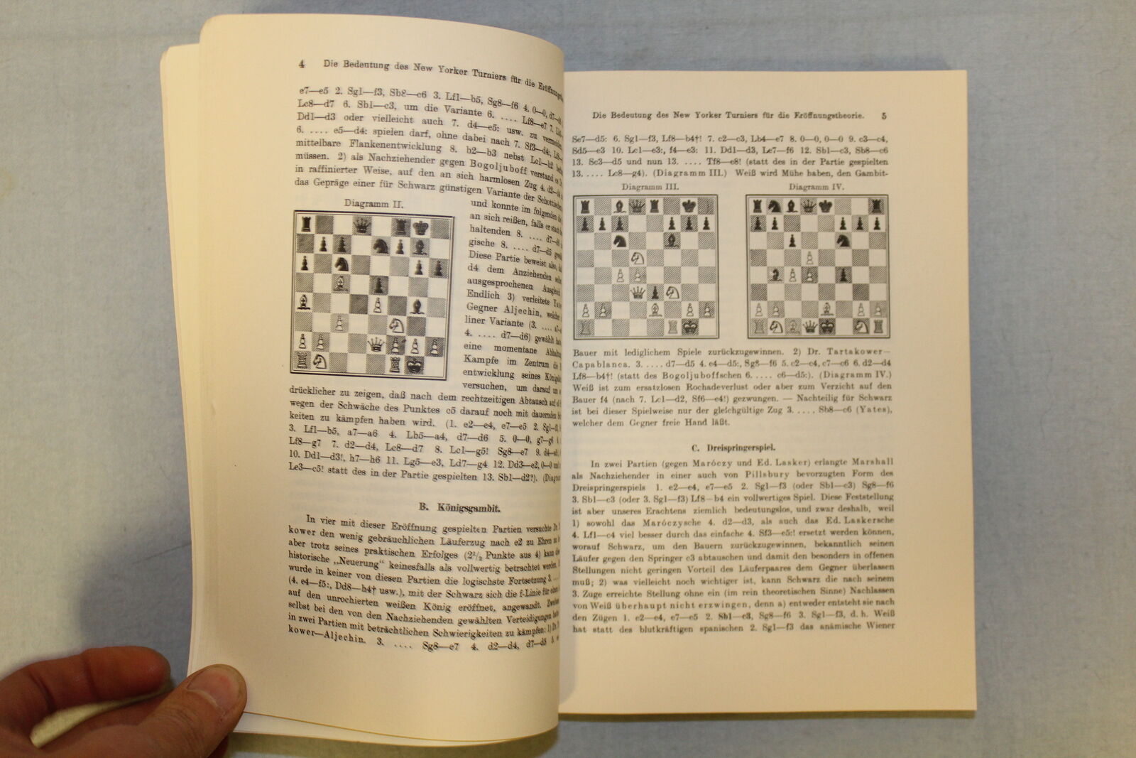 11316.German chess book:.A Aljechin. Grand Master tournament in New York in 1924. 1963
