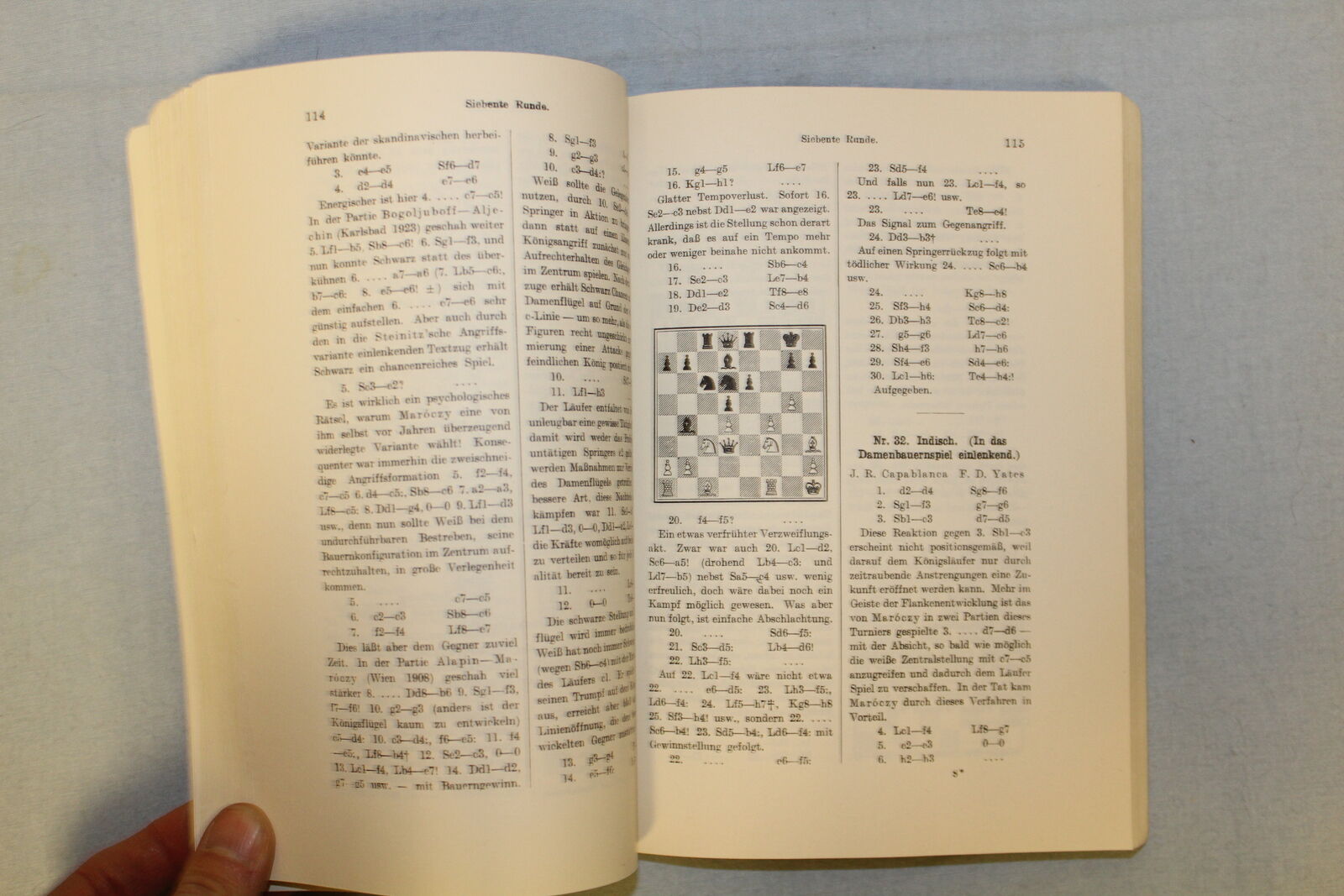 11316.German chess book:.A Aljechin. Grand Master tournament in New York in 1924. 1963