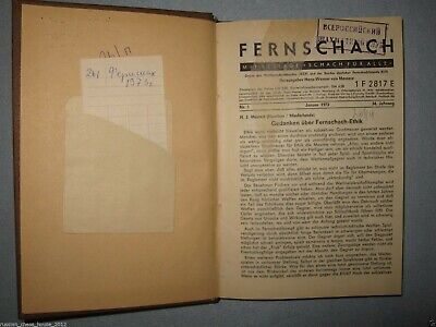 11321.German Chess Magazine: «Fernschach». Complete yearly set. 1973