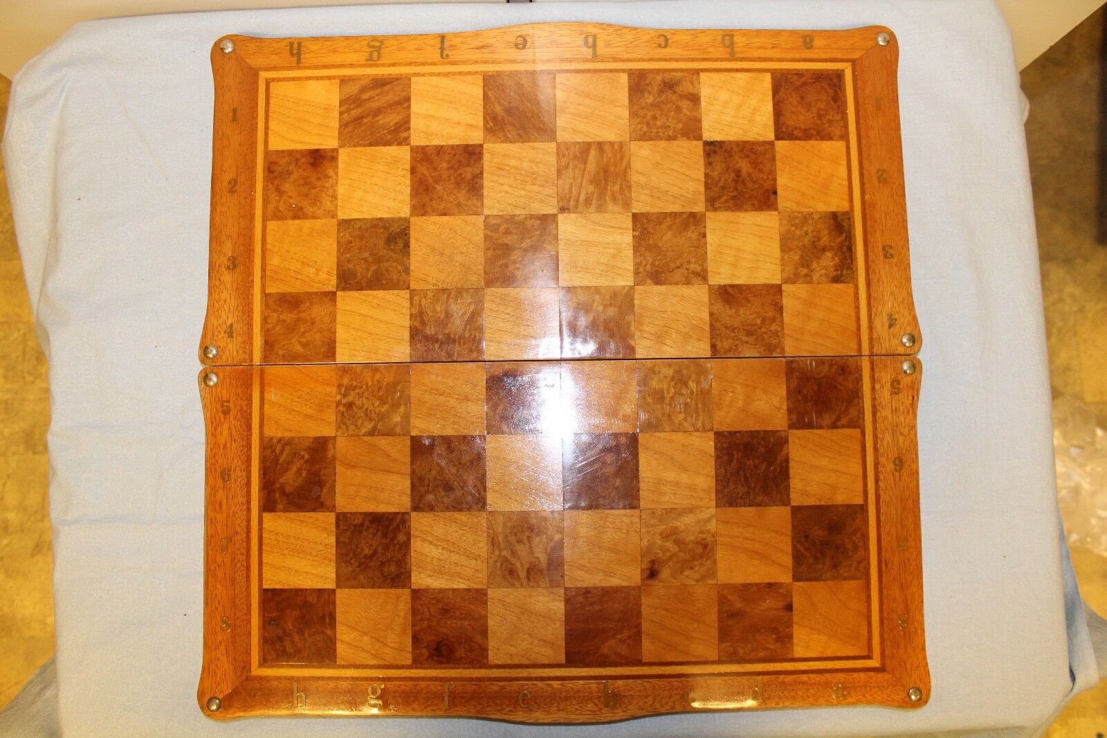 11333.Handmade Large Russian Vintage Chess Set