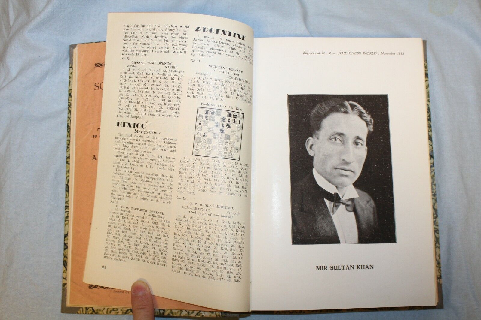 11342.International Chess Review The Chess World Belgium Magazine all issues 1932-33