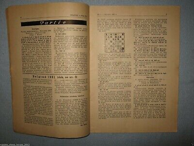 11401.Polish Chess Magazine: «Szachy». Complete yearly set. 1962