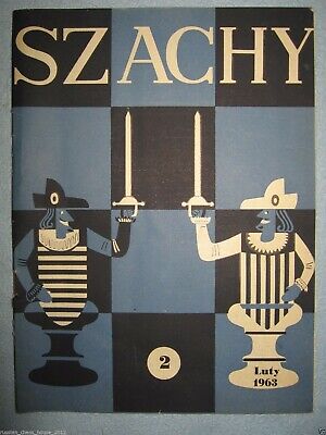 11402.Polish Chess Magazine: «Szachy». Complete yearly set. 1963