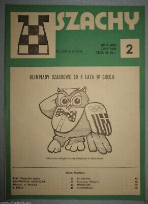 11410.Polish Chess Magazine: «Szachy». Complete yearly set. 1985
