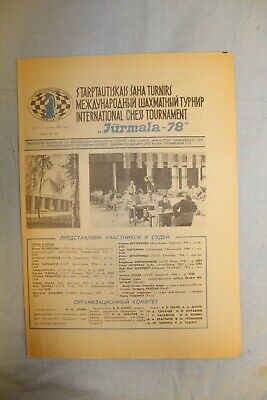 11559.Russian Chess Bulletin: International chess tournament 