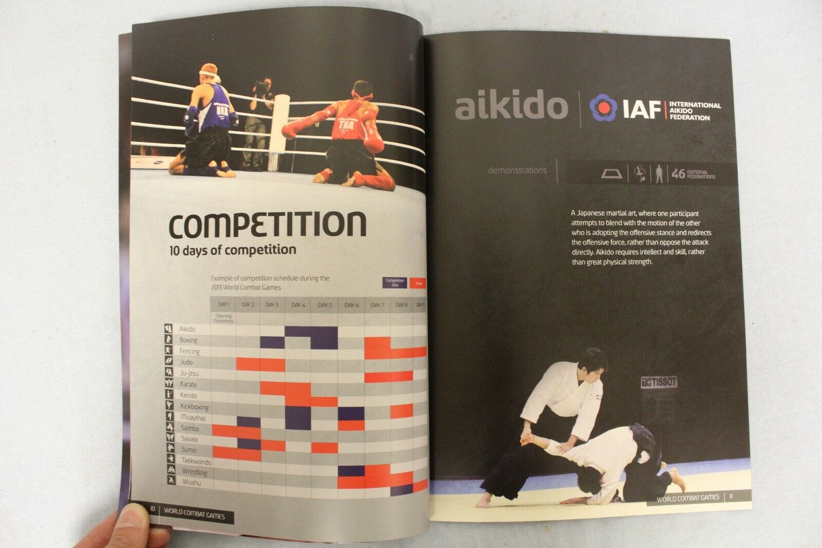 11652.Set of 5 Sportaccord International Federation Unite Magazines. Switzerland. 2014