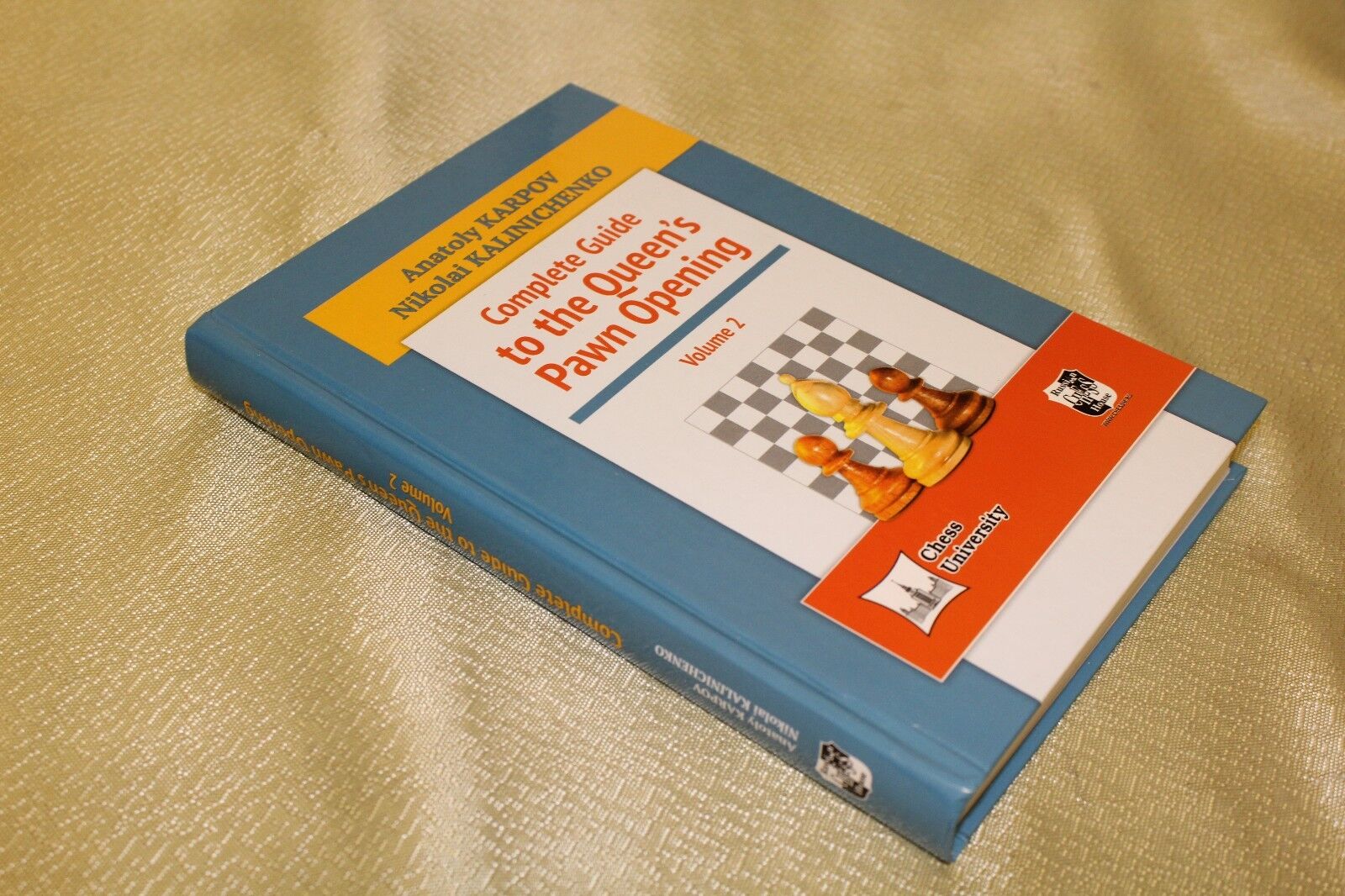 11900.Two Chess Books: Karpov, Kalinichenko.Complete Guide to the Quin's Pawn Opening