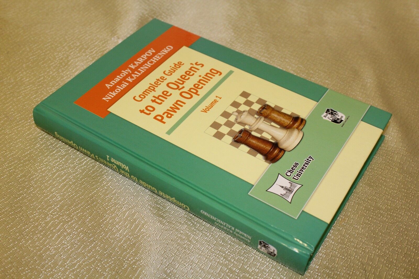 11900.Two Chess Books: Karpov, Kalinichenko.Complete Guide to the Quin's Pawn Opening