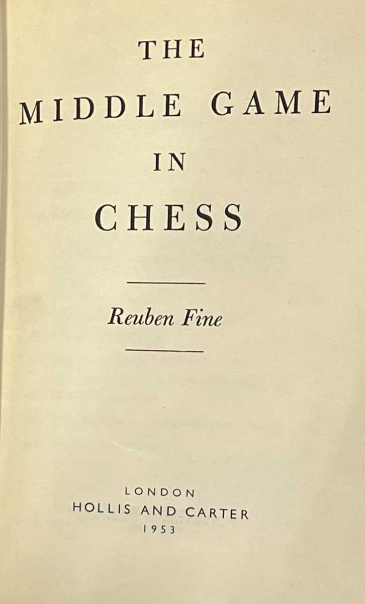 Середина игры в шахматах. (The middlegame in chess)