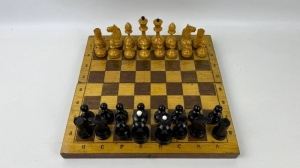 Шахматы деревянные СССР с доской