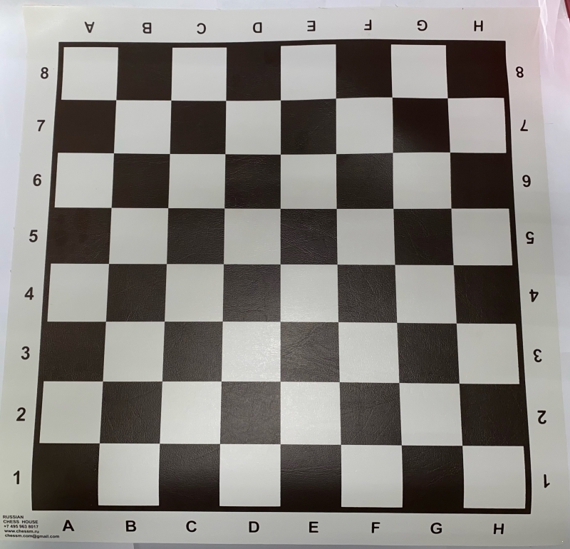 Доска виниловая утолщенная шахматная (производство Россия)