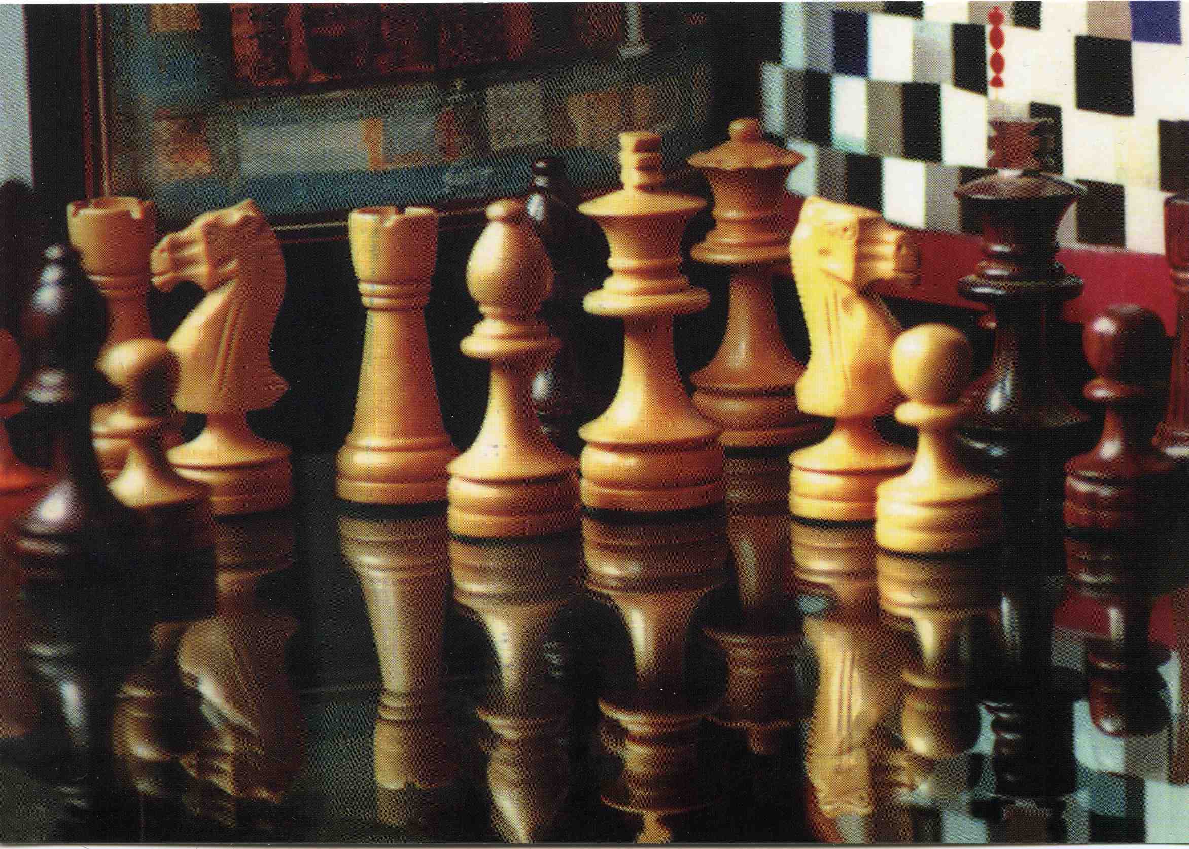 Открытка шахматная № 032
