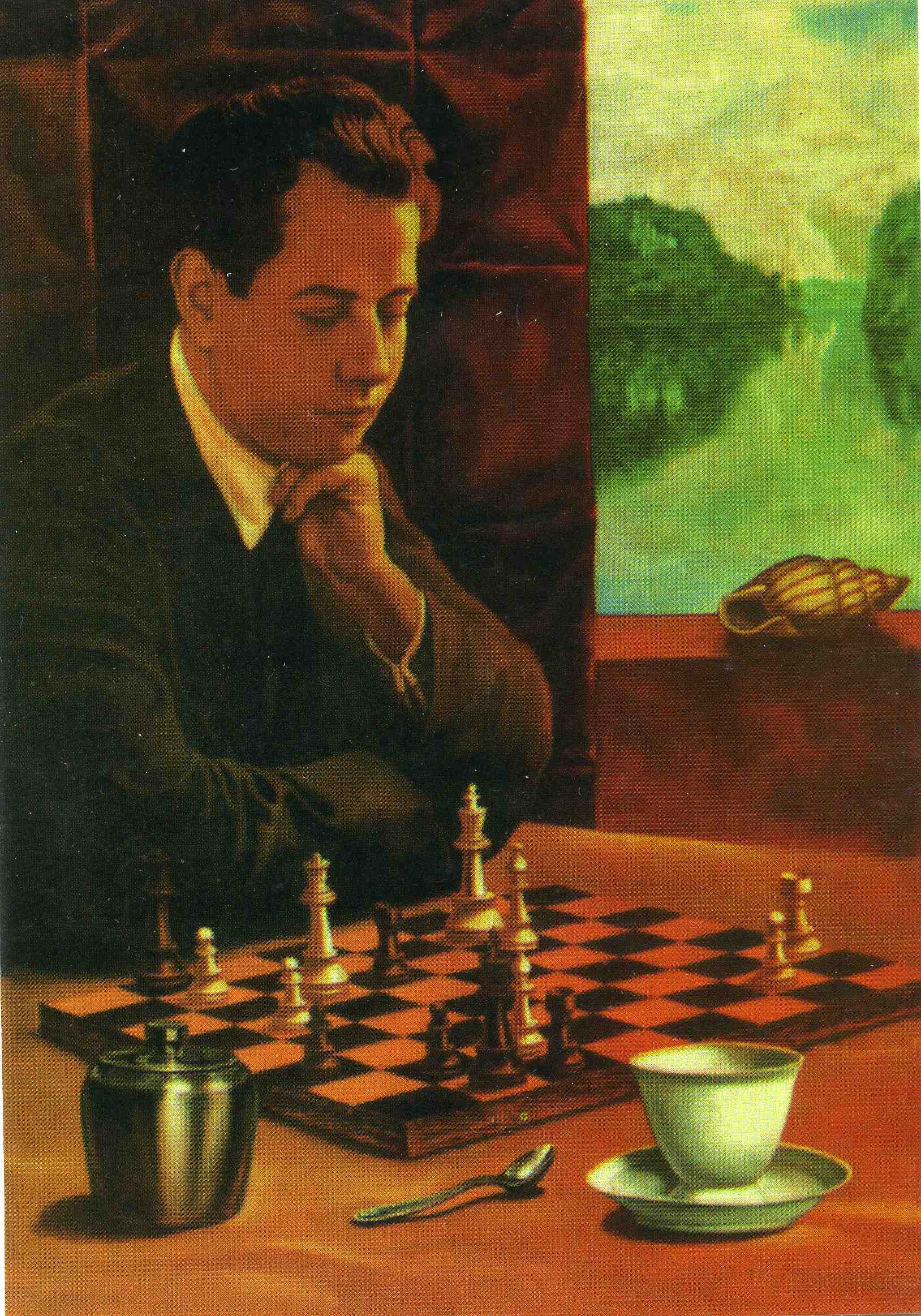 Открытка шахматная № 006