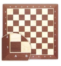 Шахматная доска нескладная деревянная №5 (Польша)