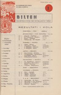 Bilten Dubrovnik , 20 Avgusta 1950