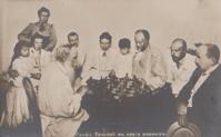 Фотография К.К. Буллы, Л.Н. Толстой играет в шахматы с М. С. Сухотиным  Ясная Поляна. АРТ - А 12